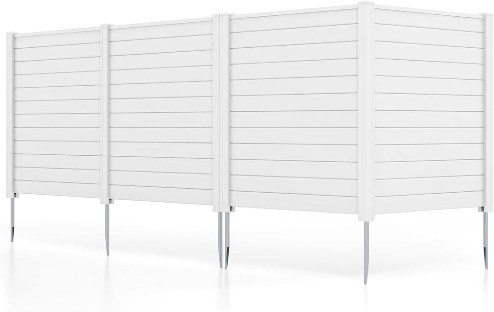 GIANTEX No-Dig Air Conditioner Fence, 4 Panels, 48''W x 48''H...