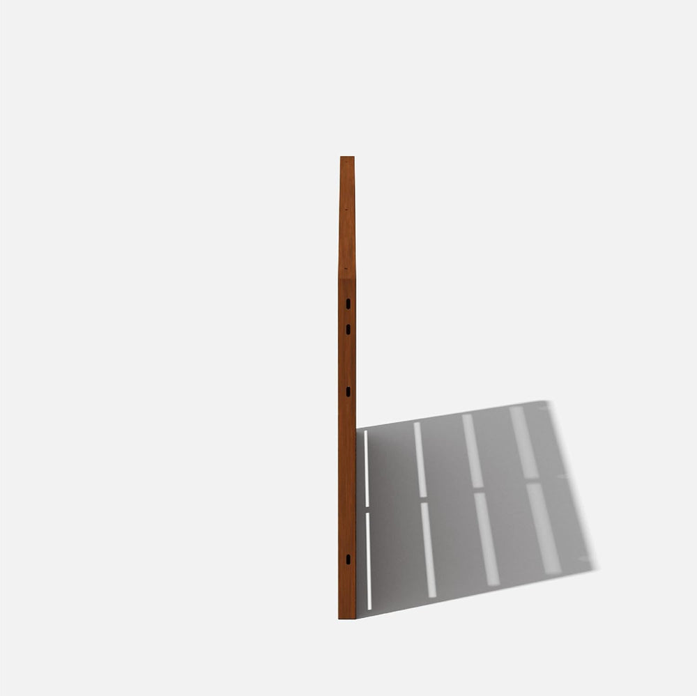Veradek Corten Steel Privacy Screen Panels - Linear (85% Privacy)