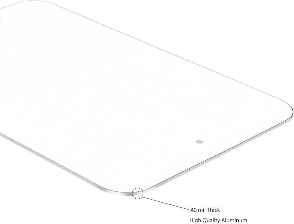 4 Pack Blank Aluminum Sign, 12x18Inch Sublimation Sign Blanks, Heat Transfer ...