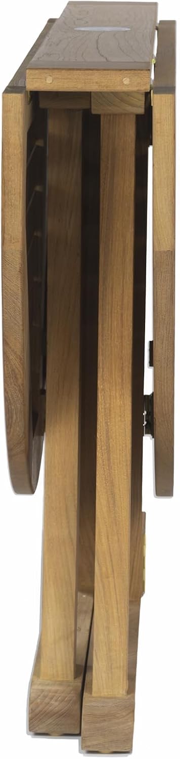 Savannah Teak Drop Leaf Table, Natural