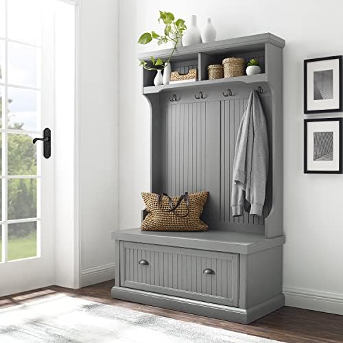Crosley Furniture Seaside Hall Tree, Shoe Rack Bench