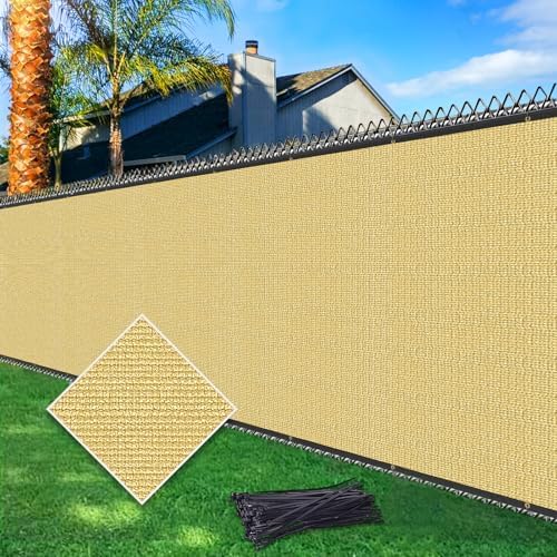 4ftx50ft Fence Privacy Screen Heavy Duty 170 GSM Windscreen & Dustproof F...