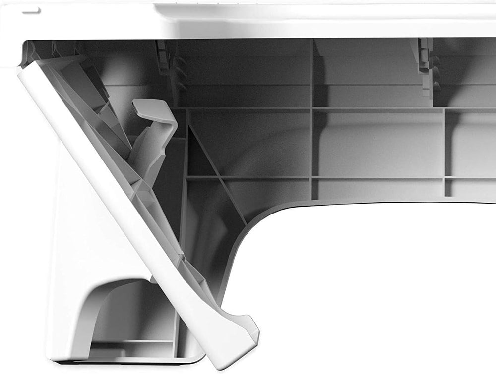 Squatty Potty Fold N Stow Compact Foldable Toilet Stool - 8 inch - White
