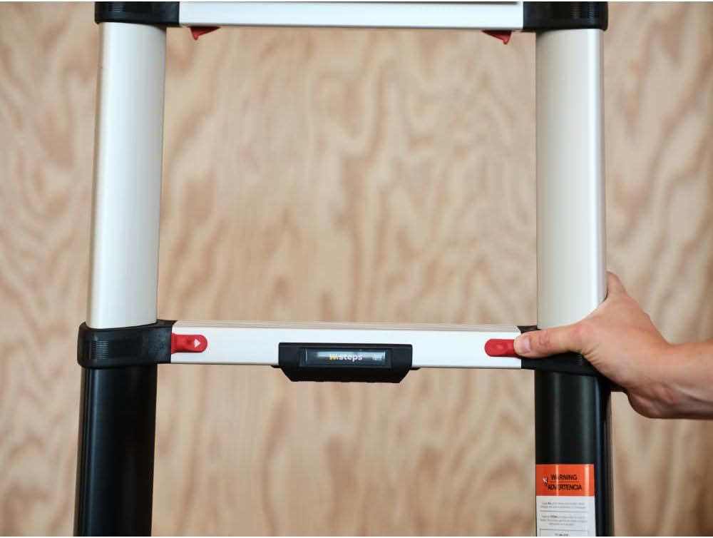W.Steps Prime 13.5 FT | Telescopic Extension Ladder, ANSI Type 1A Certified, ...