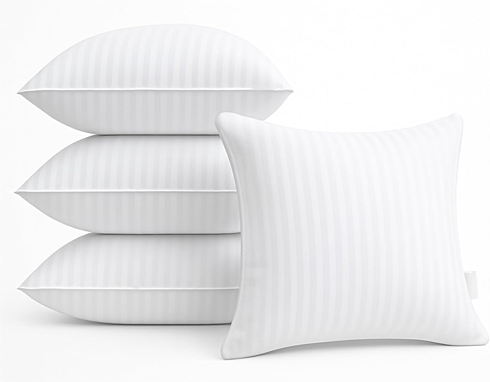 Oubonun 18 x 18 Throw Pillow Inserts Set of 4