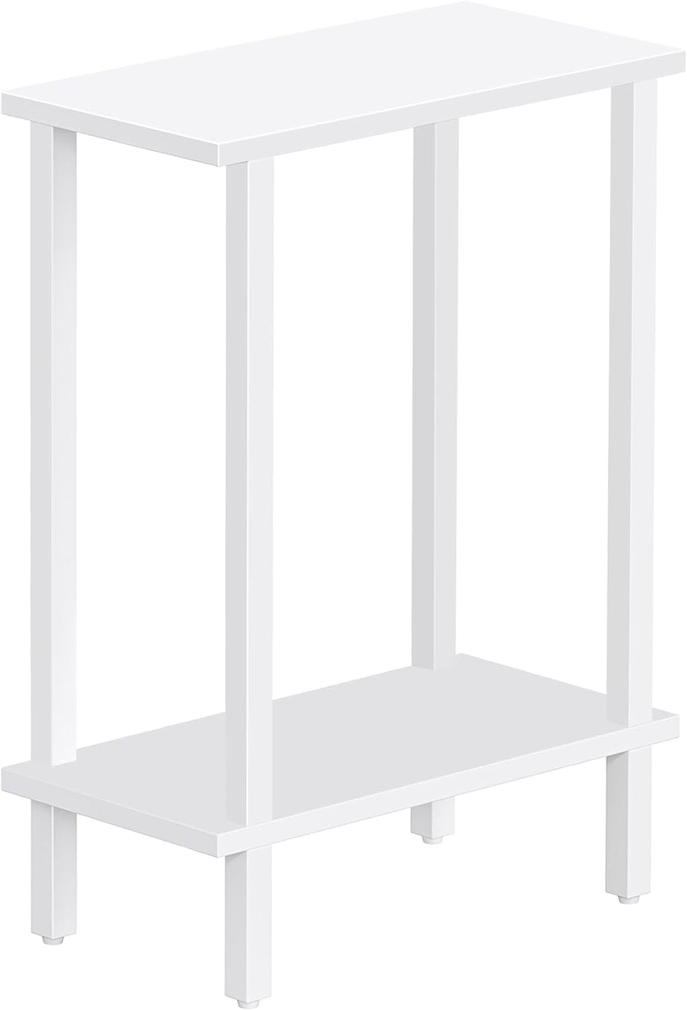 TUTOTAK Narrow Side Table Set of 2, Small End Table for Couch