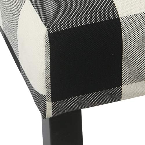 HomePop Parsons Dining Chair - Black Plaid (Set of 2)