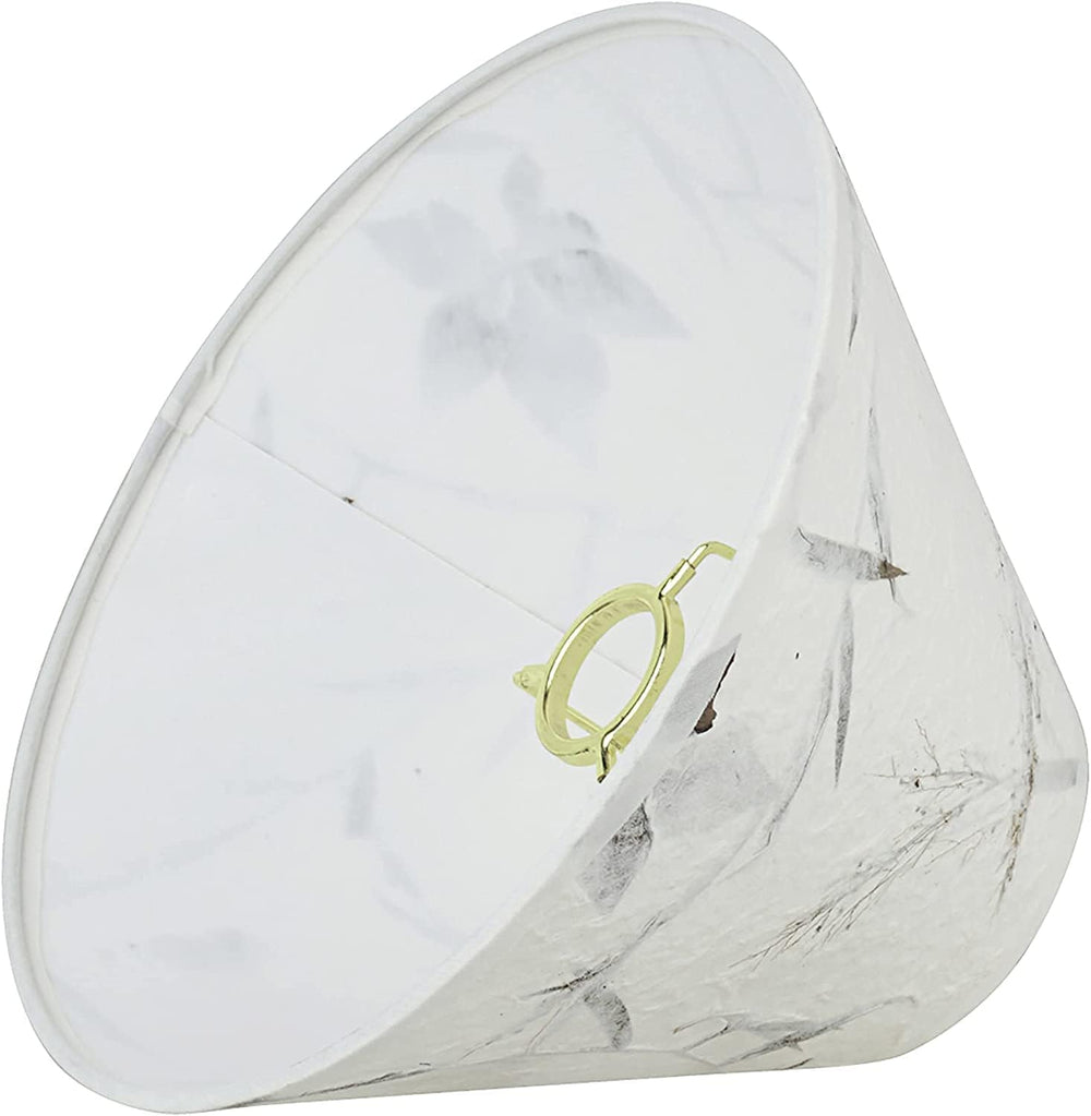 Aspen Creative 58752A, Hardback Empire Transitional UNO Lamp Shade, Off White...
