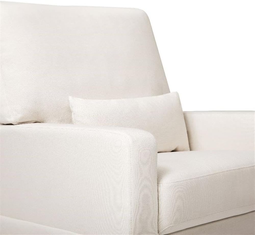 NAMESAKE Crawford Pillowback Comfort Swivel Glider, Performance Cream