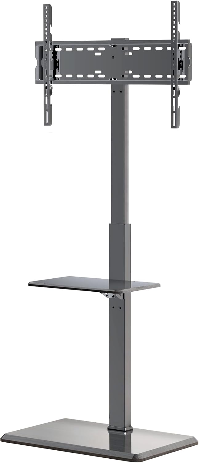 Floor TV Stand with Removable Media Shelf for 32-75 Inch TVs up to 110 lbs