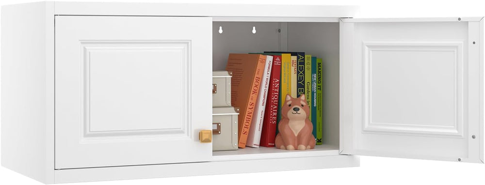 SteeLoong 15”Metal Wall Storage Cabinet,Upper Cabinet for Wardrobe