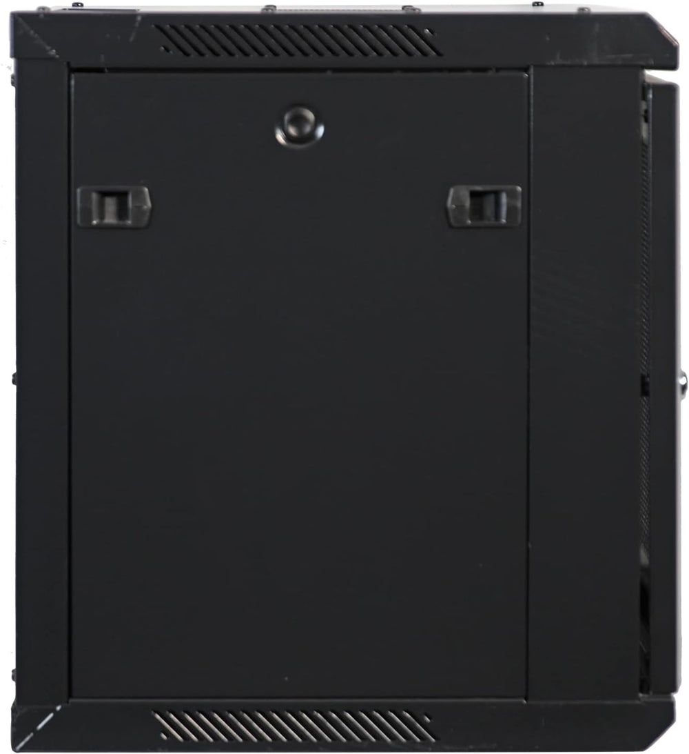 AEONS 9U Wall Mount Server Rack Cabinet with Lockable Mesh Door, 18" Depth
