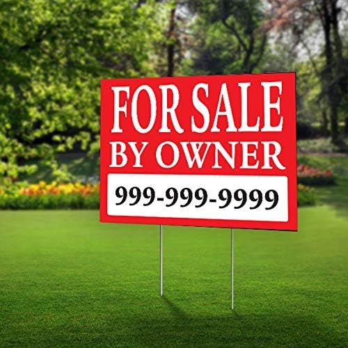 SignPro Customizable For Sale By Owner (FSBO) Sign, Personalized House For Sa...