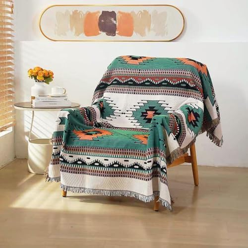 Homesy Aztec Throw Blanket Native Southwestern Bed Blankets 51"x63"...