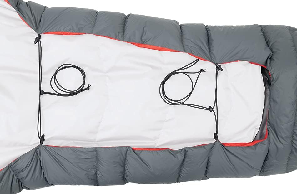 ALPS Mountaineering Pinnacle Quilt - Charcoal/Red