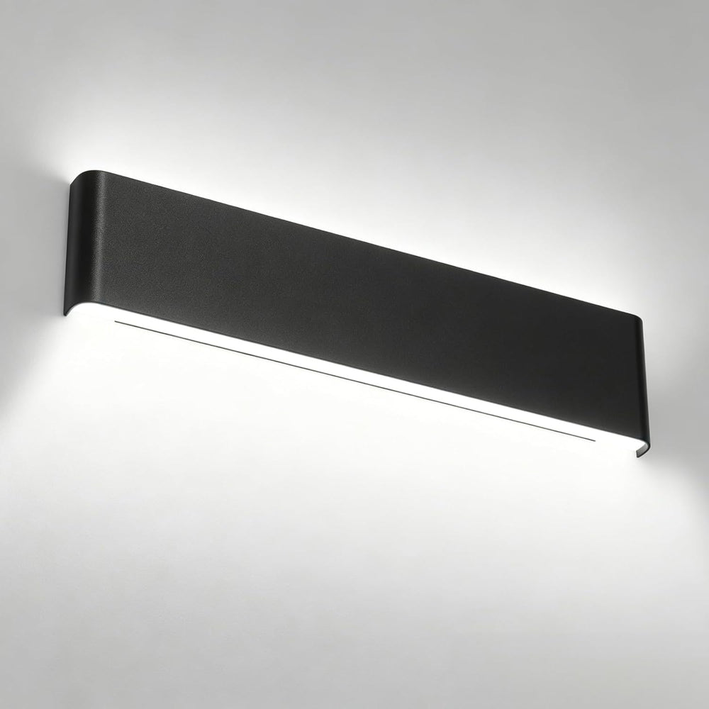 Aipsun 24" Modern Vanity Light Black Bathroom Light Fixture Over Mirror