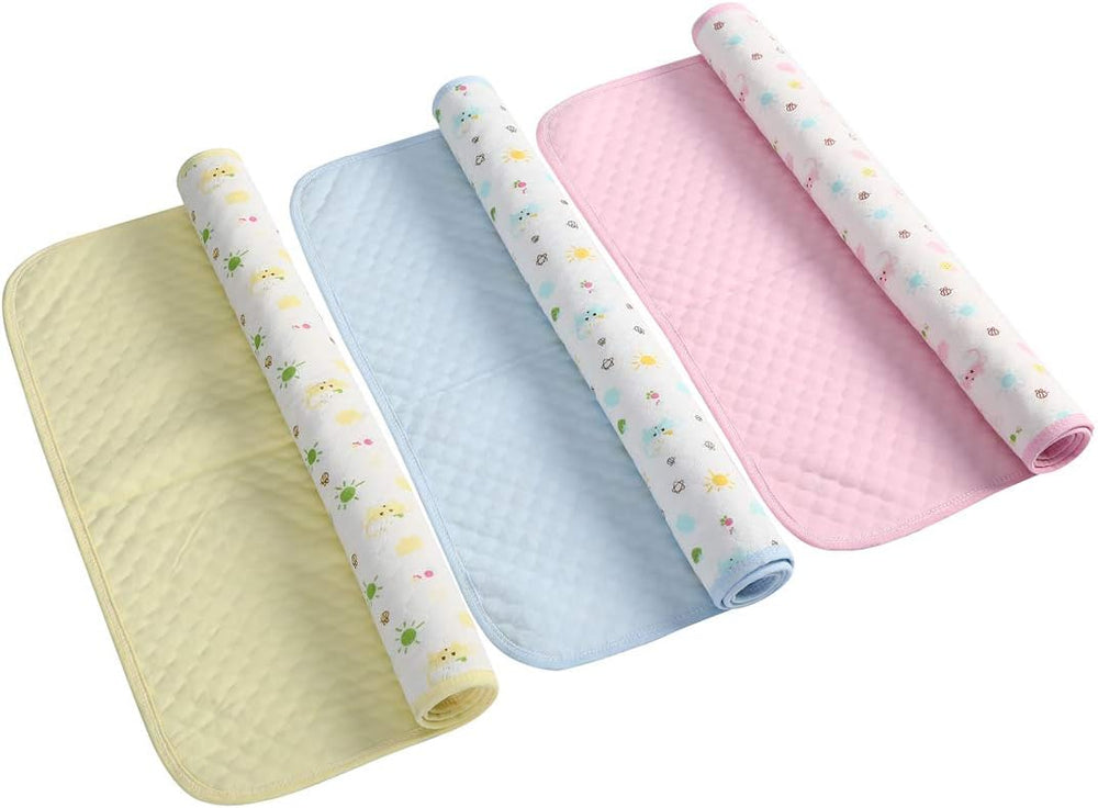 Washable Incontinence Bed Protector Reusable Tuckable Side Waterproof Pads