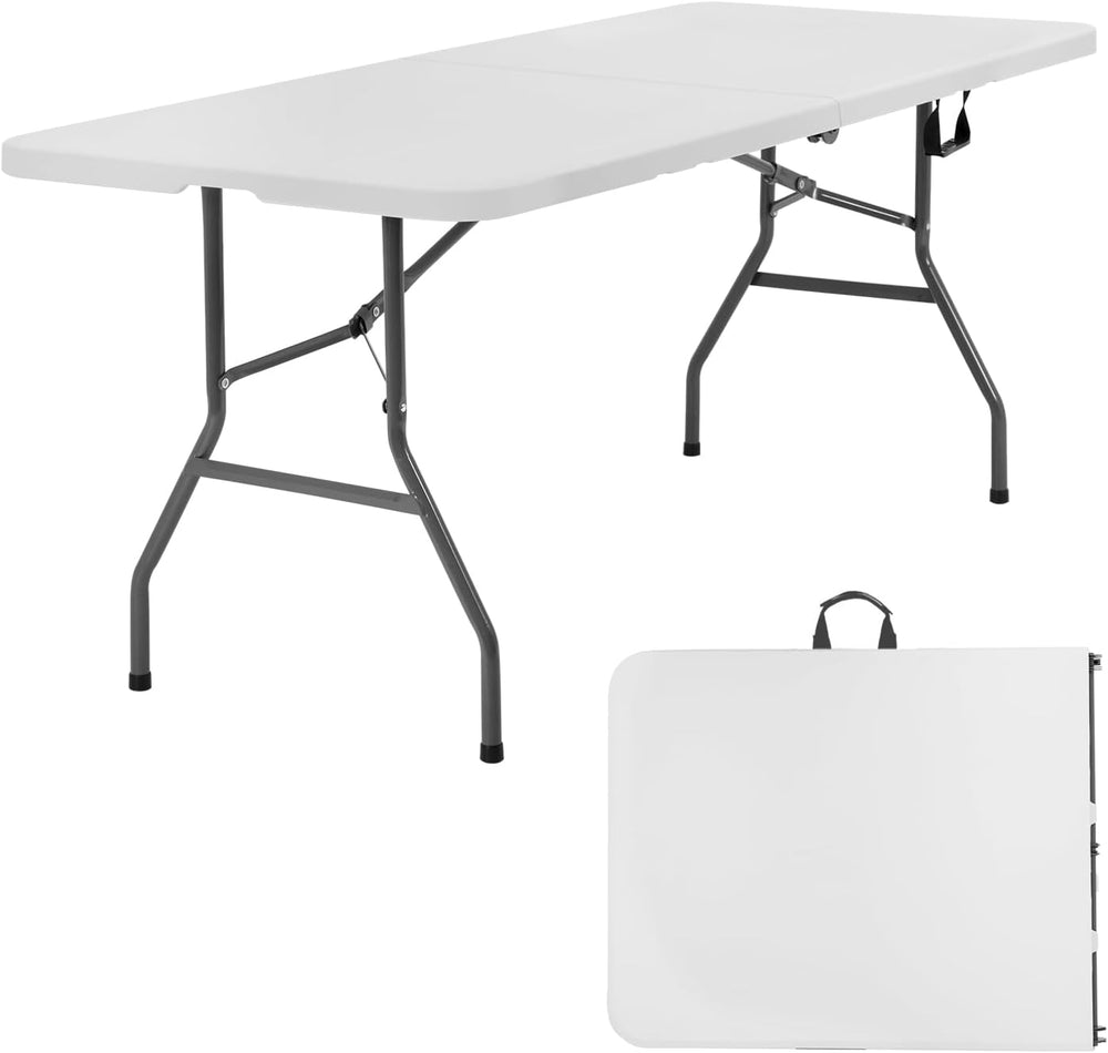 PayLessHere | 6FT Folding Table | White | Portable Plastic Table