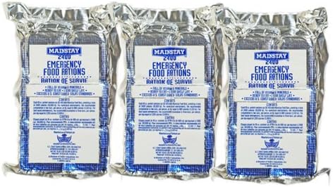 Mainstay Emergency Food Rations 2400 Calorie Bars, Enriched with Vitamins &am...