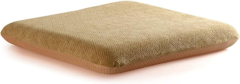 Sigmat Recliner Seat Cushion Memory Foam 20x20x3 in Camel