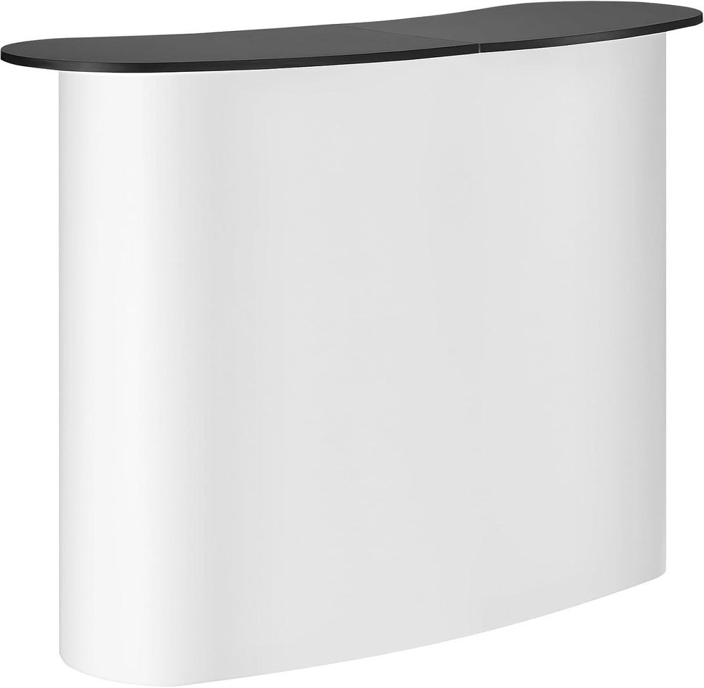 VEVOR Portable Tradeshow Podium Table, 51.18" x 18.31" x 37.4"...