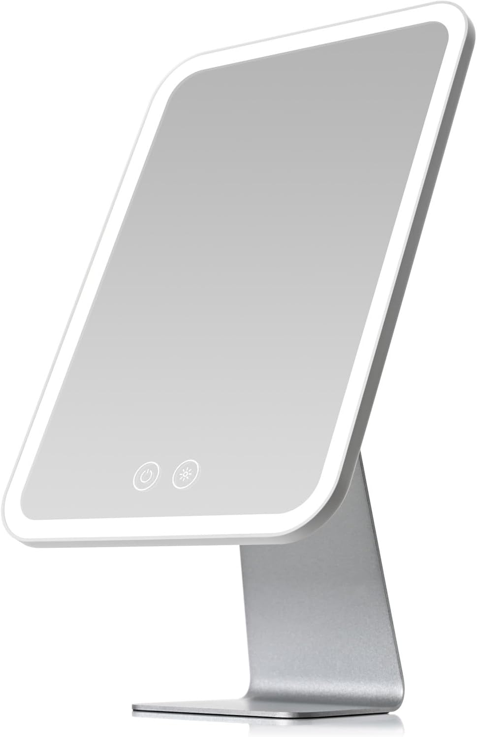 NEZZOE Lighted Makeup Mirror, 2000mAh Battery, 12" x 7"