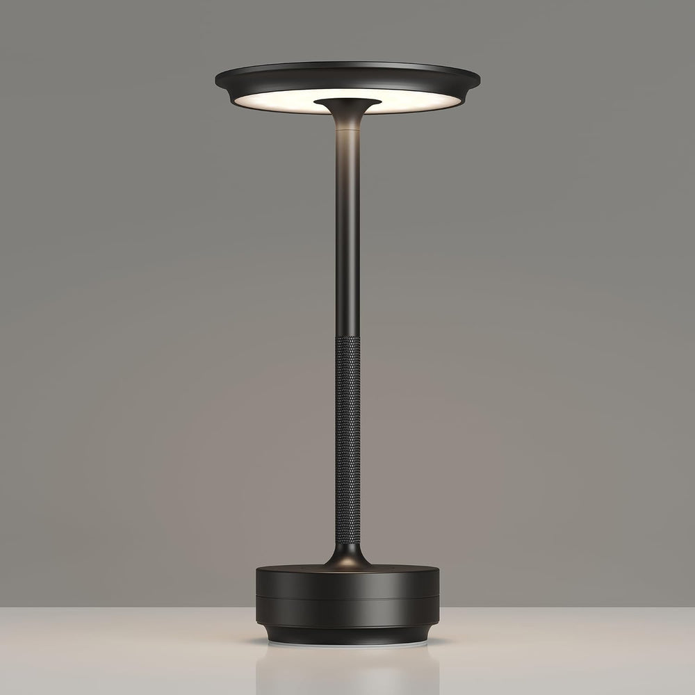 TBBGA 1 Pack Rechargeable Table Lamps Cordless, 5000mAh Outdoor Table Light