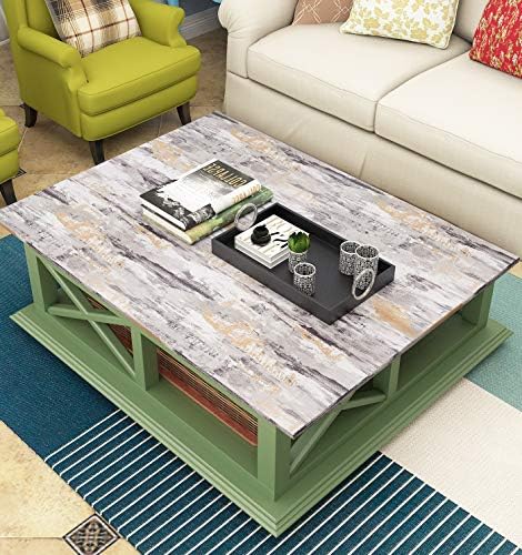 Livelynine 15.8X394 Inch Textured Concrete Wallpaper Peel and Stick for Walls...