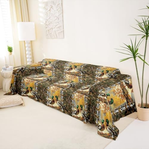 Erosebridal Rustic Couch Cover for Pets 71"X118"