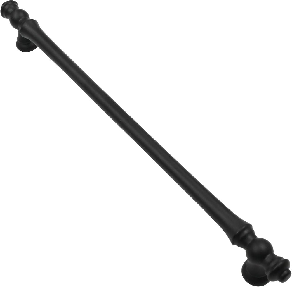 Alzassbg 10" Matte Black Cabinet Pulls and Handles 10 Pack, AL3085MB