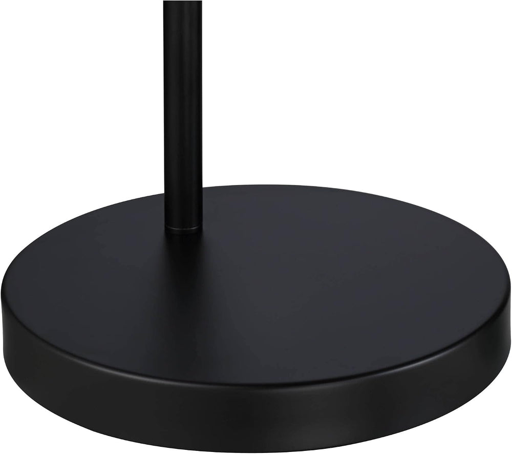 Cora 72" Tall Black Finish Modern Arc Floor Lamp