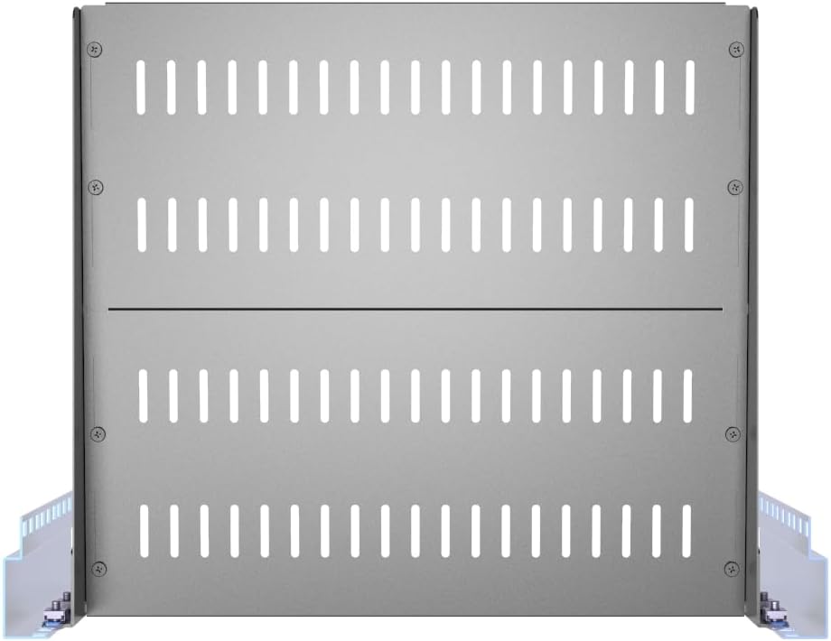 1U Cantilever Server Rack Shelf Depth Adjustable 16-20 inch