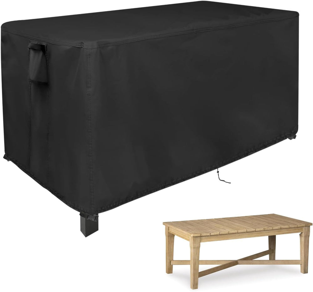 Outdoor Table Cover for Patio Coffee Table Waterproof-50x26x16in
