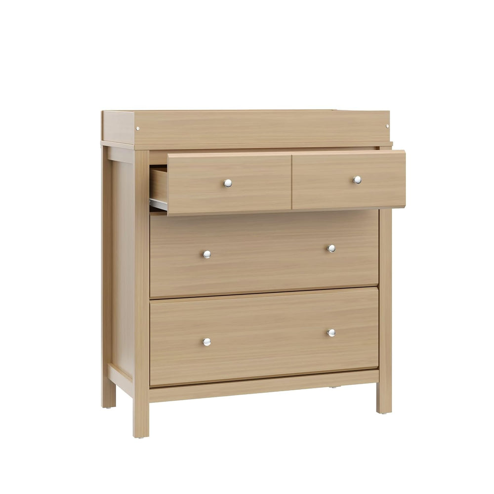 Storkcraft Horizon 3 Drawer Chest with Removable Changing Topper, Driftwood
