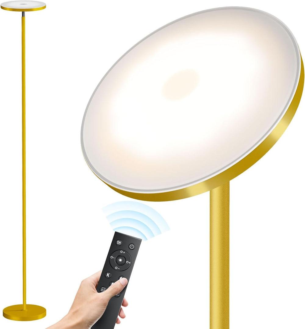 SUNMORY Floor Lamps for Living Room,LED Standing Lamp with Remote Control