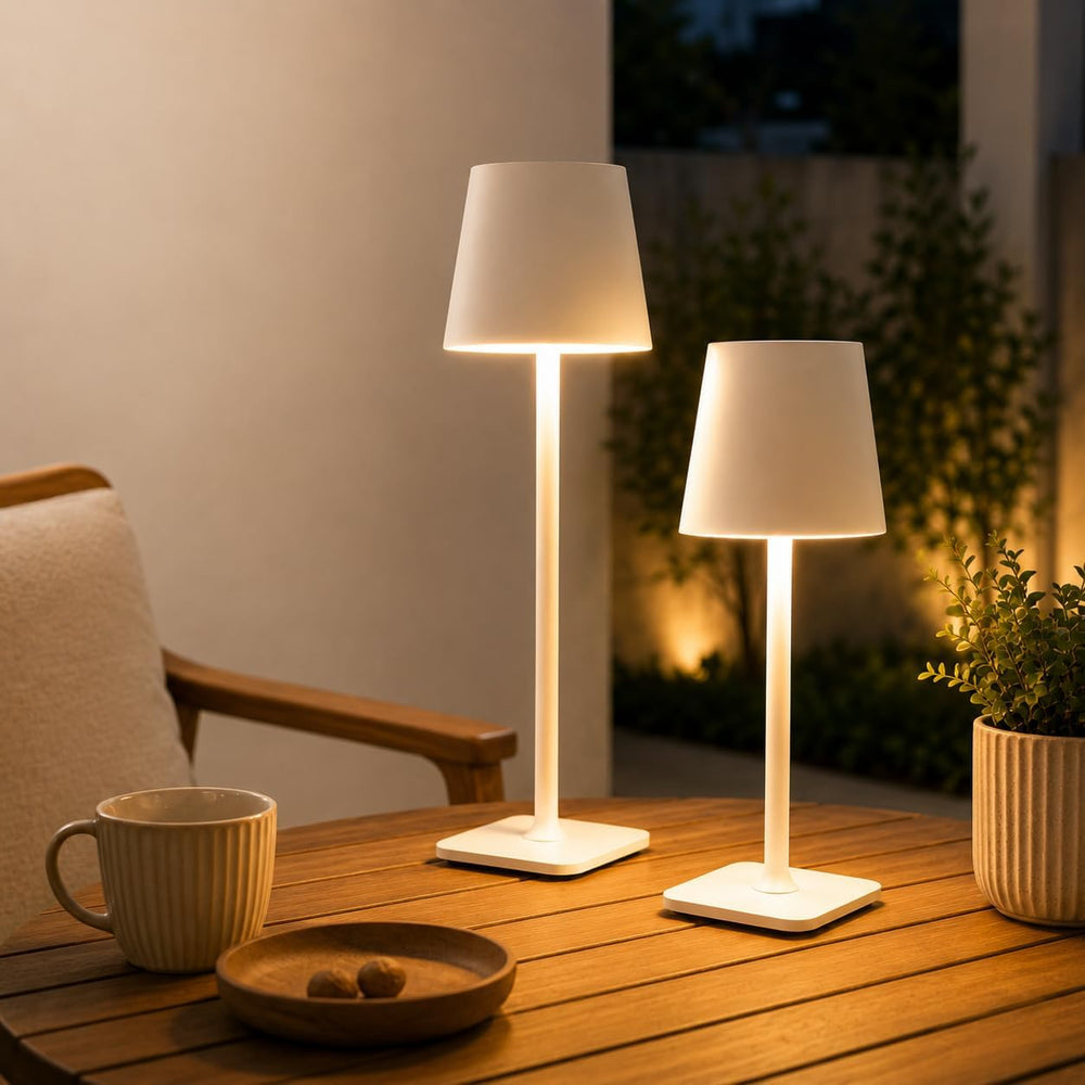 Rechargeable Cordless Table Lamp Set of 2