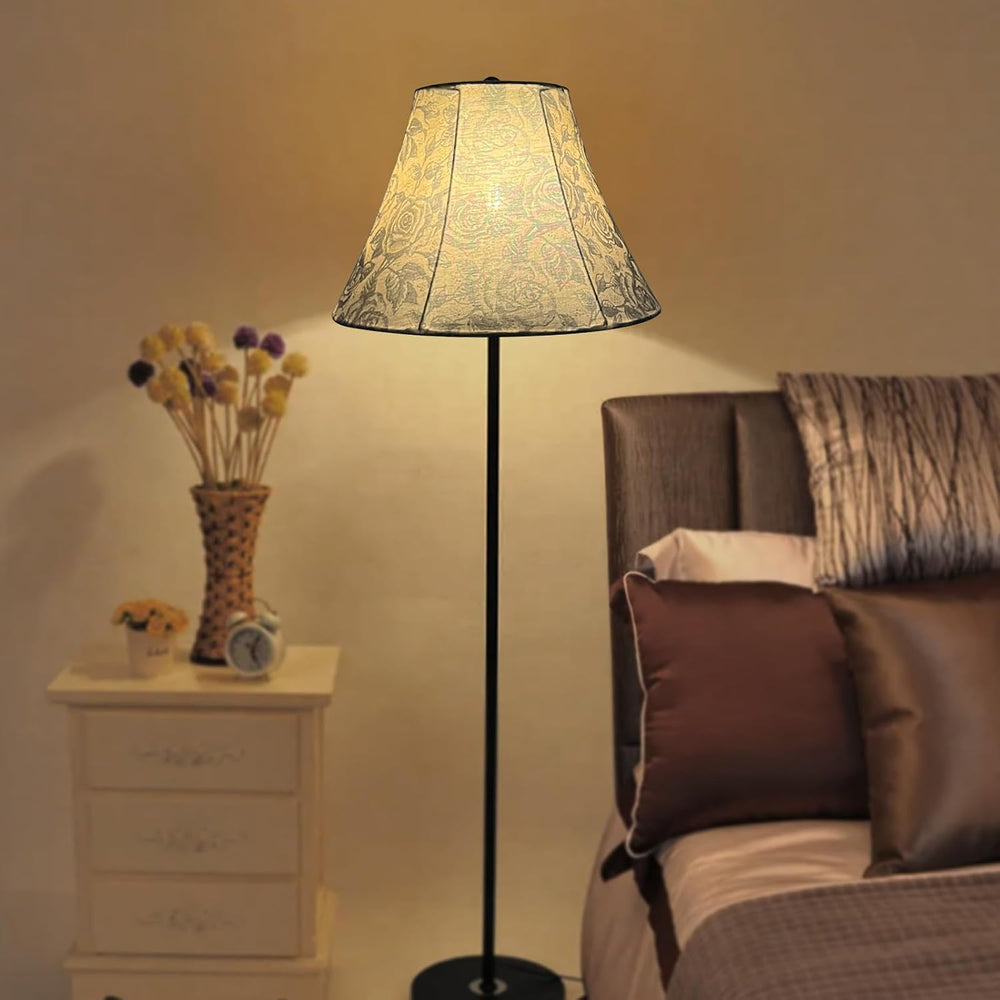 Bell Printed Lamp Shades,7''Top x 15''Bottom x 10.5''...