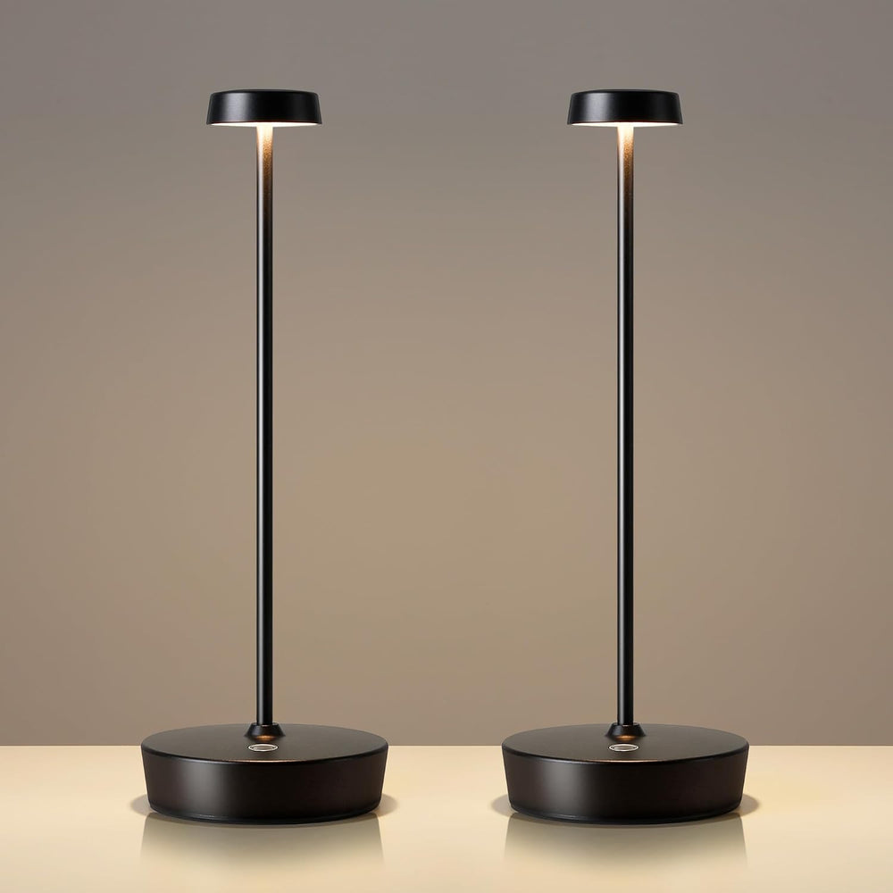LED Cordless Table Lamp Rechargeable,Battery Powered Outdoor Lights