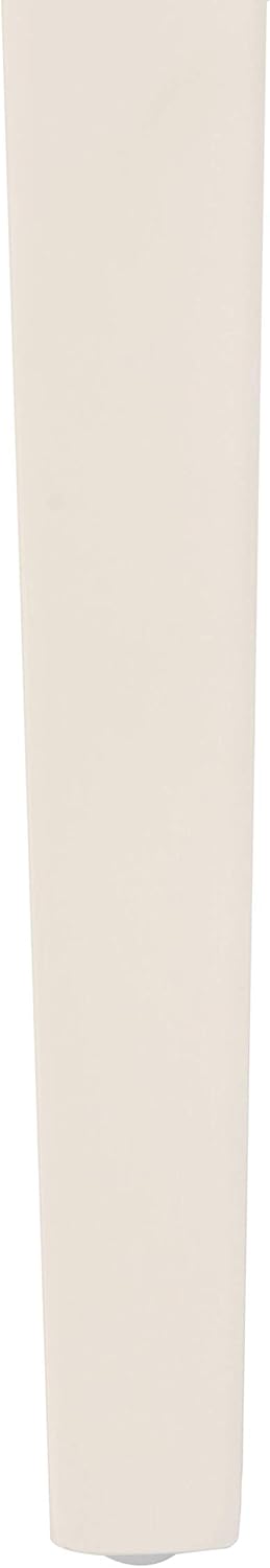 SAFAVIEH Shay Wood Dining Table, Farmhouse White/Natural Acacia DNS9205A