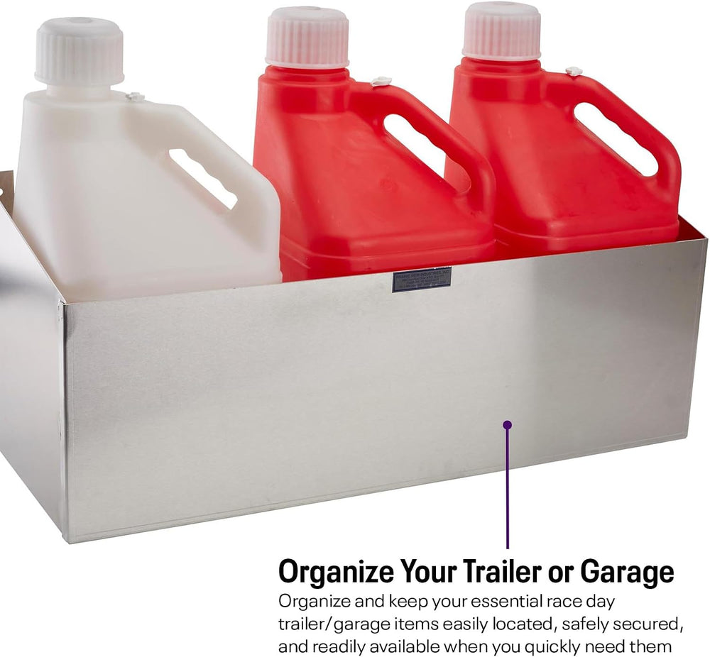 Universal Trailer and Garage Organizer Kit, Aluminum Storage Cabinet