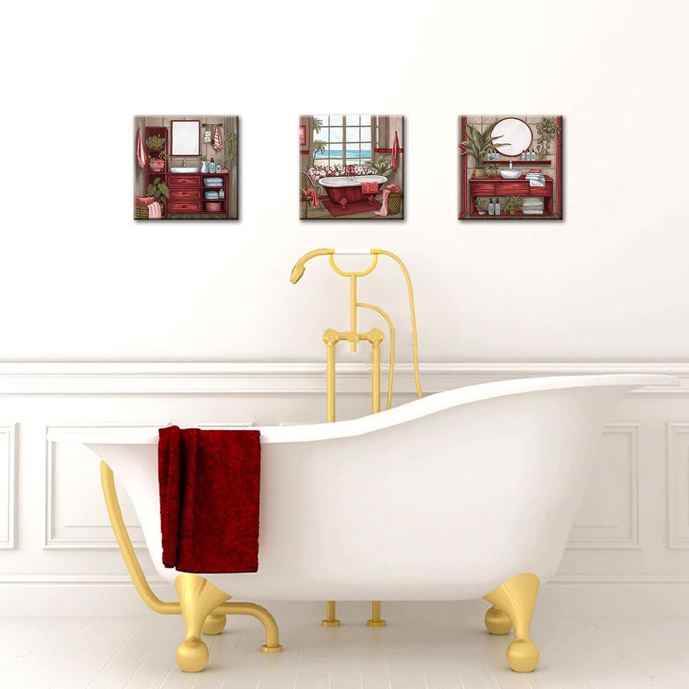 Conipit Bathroom Pictures Wall Decor Bathroom Accessories Paintings Bathtub C...
