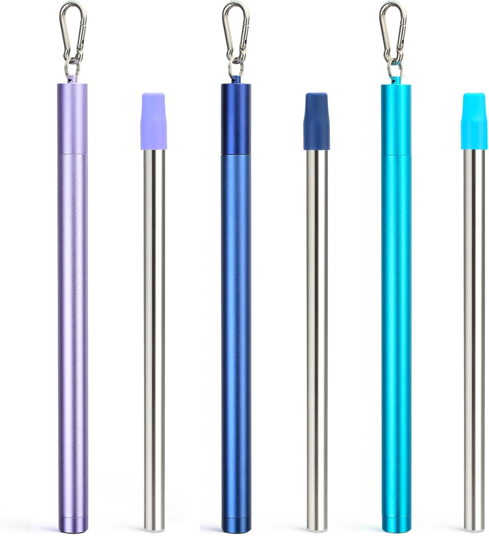 Sursip Stainless Steel Water Filter Straws