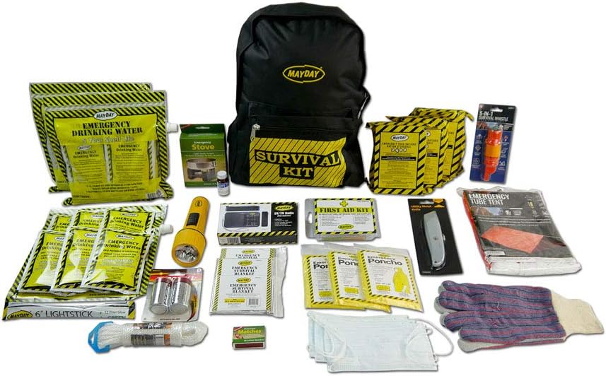 Mayday Industries Deluxe 3 Person Emergency Backpack