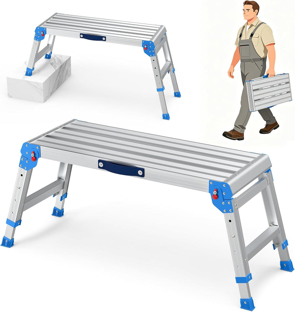 Loyoda Heavy Duty Work Platform 600 lbs with One-Touch Automatic Fold