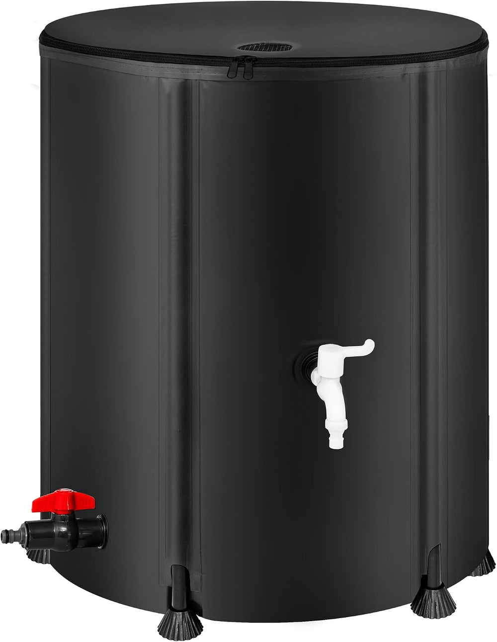 Collapsible Rain Barrel Water Storage Containers 53 Gallon