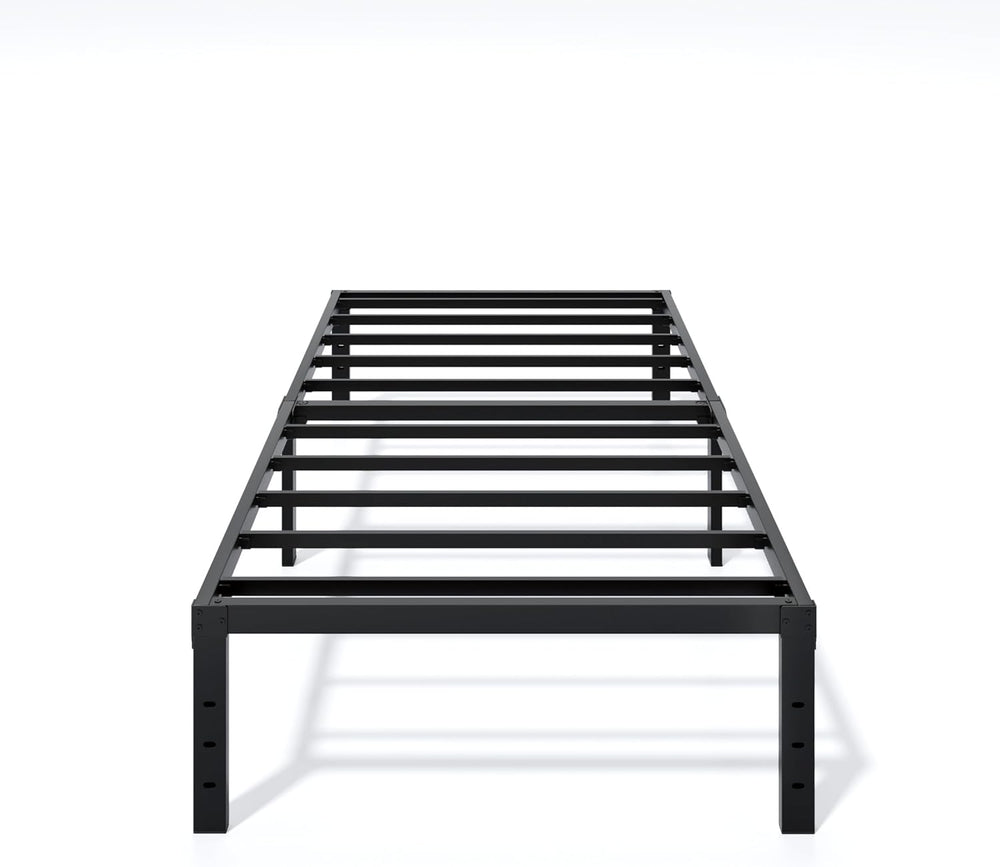 Metal Bed Frame Twin Size 14 Inch Platform Bed with Underbed Storage