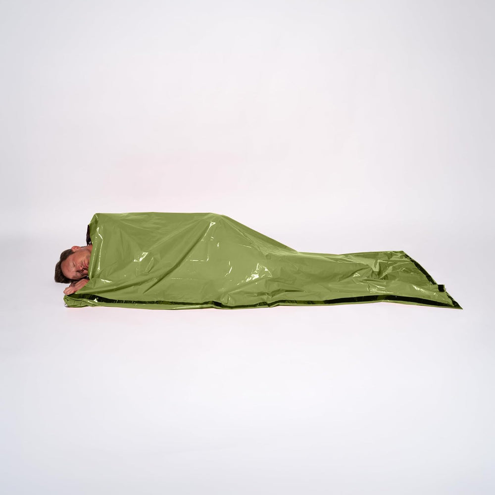 SURVIVE Sleeping Bag 2 Pack, Mylar Emergency Camping Hiking Bivy for Survival...