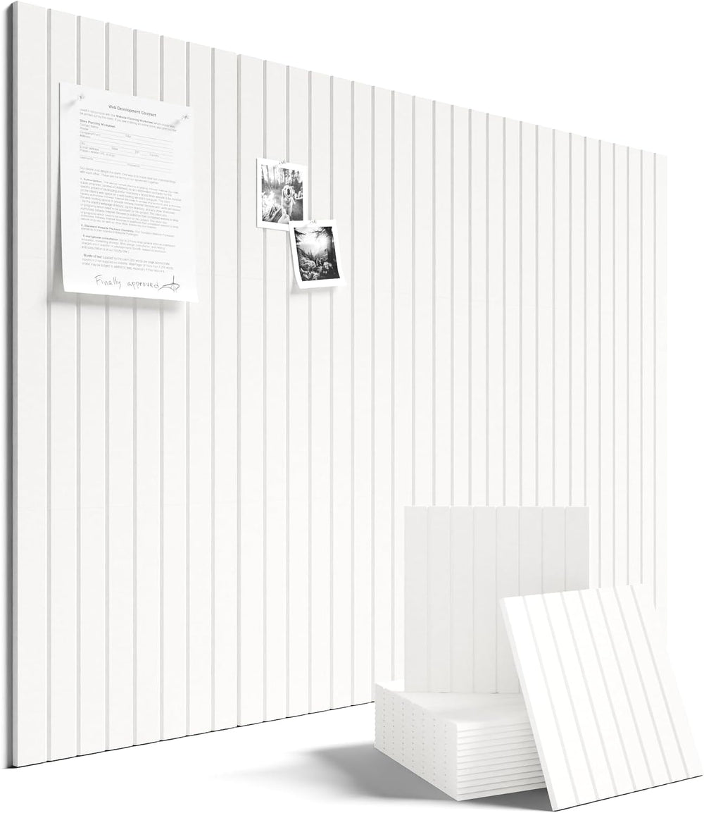 Fluxynara Felt Bulletin Board & Cork Board Alternative 48'' x 36&...