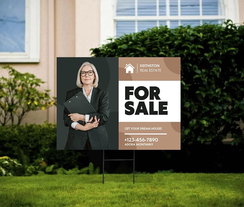 Custom Yard Sign Printing 4mm Coroplast Double Sided graduation yard sign, po...