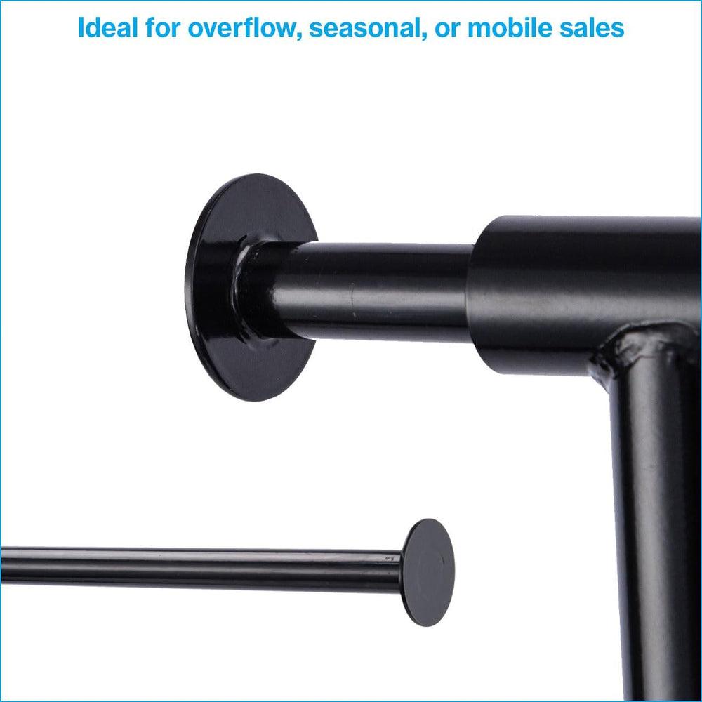 SSWBasics Rolling Collapsible Salesman Rack